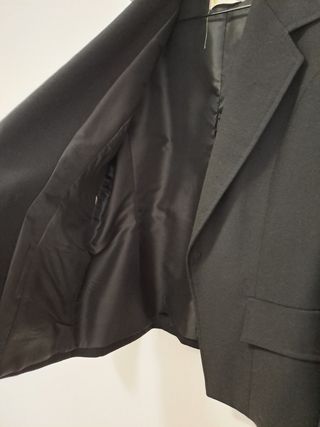Americana negra talla L