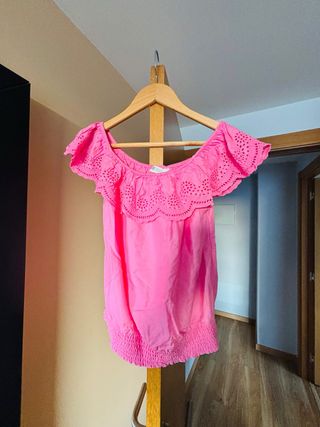 Blusa rosa HM - Talla S