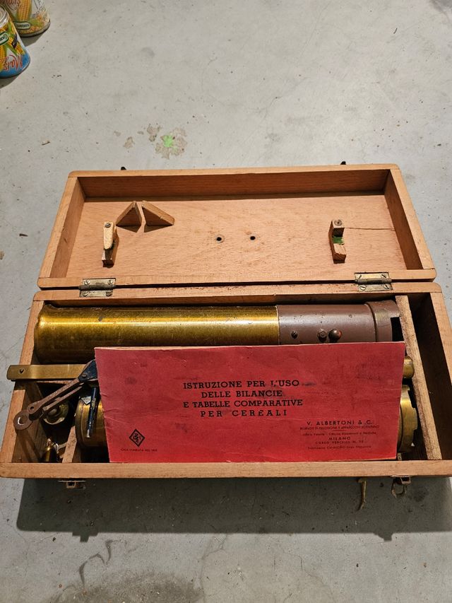 Bilancia Cereali Antica V. Albertoni