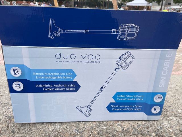 Aspirador DuoVac inalámbrico