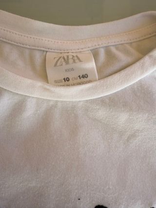 Camiseta Zara niña - Fiesta fruta talla 10 años