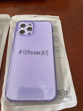 Fundas iPhone 12 Pro Max (2 unidades)