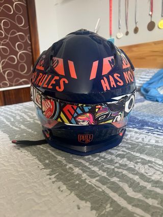 Casco Motocross Pull-In