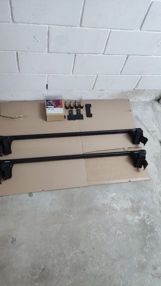 Vaca Thule montaje rápido y con bombín 