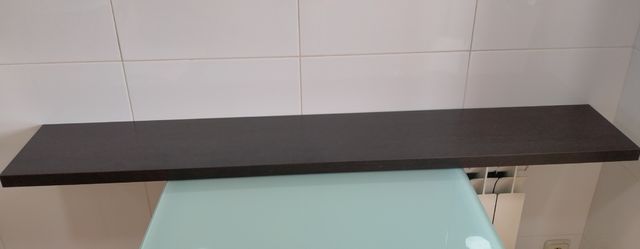 Estantería madera maciza - marrón