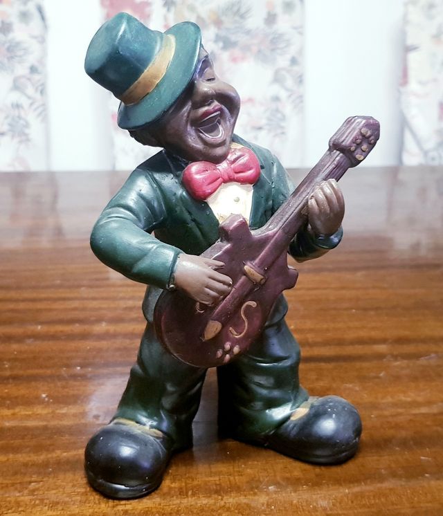 4 Figuras músicos Jazz Vintage