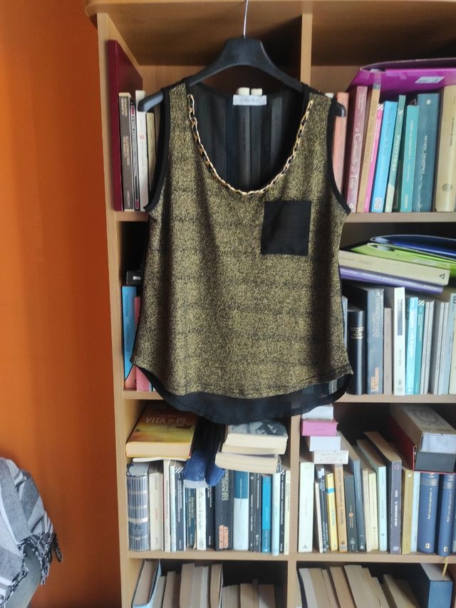 Canotta CANDIDA oro e nera