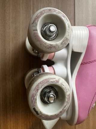 Patines niña rosa talla 26