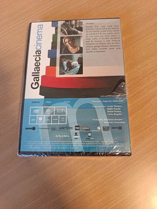 DVD Mar Adentro - Alejandro Amenábar