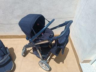 Carricoche Bebecar Ip-Op: Cochecito completo