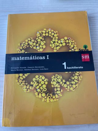 Matemáticas I. 1 Bachillerato. Savia