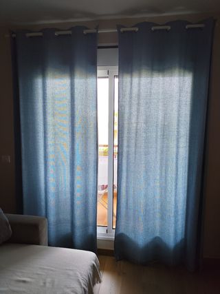 Cortinas- Salón 2 unidades