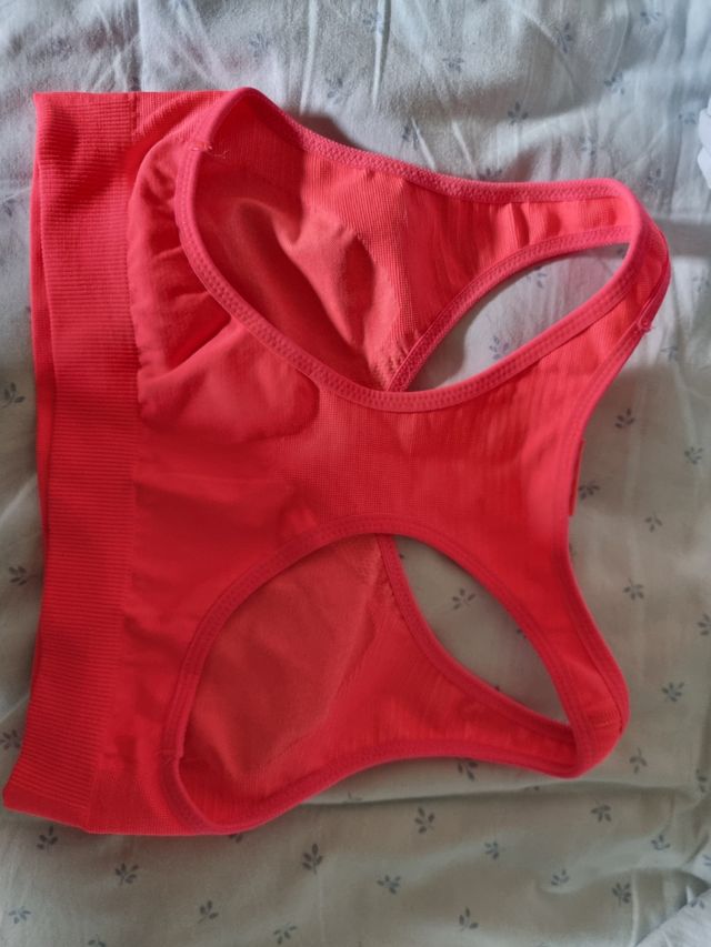 Reggiseno sportivo Kramer rosso, taglia XS