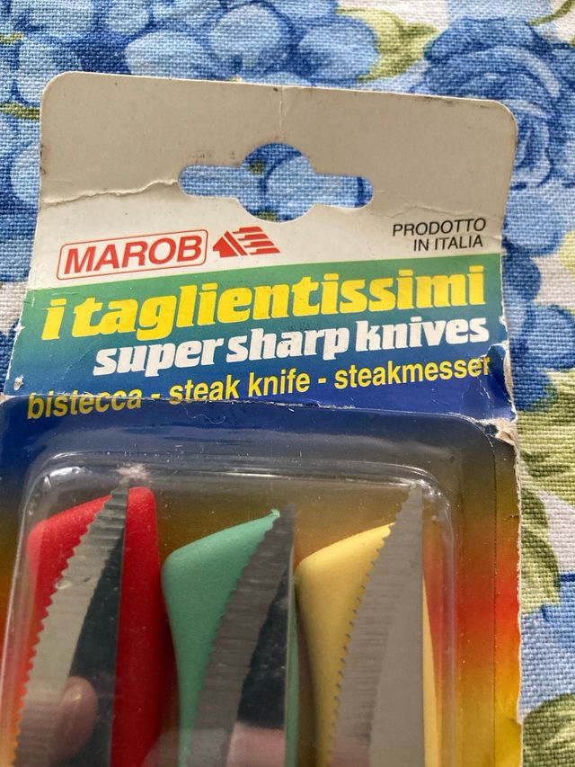 MAROB - Coltelli bistecca vintage