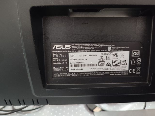 Mini PC Shuttle + Monitor Asus 27" + Teclado