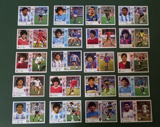 Cromos Maradona 82-83: ¡Campeón!