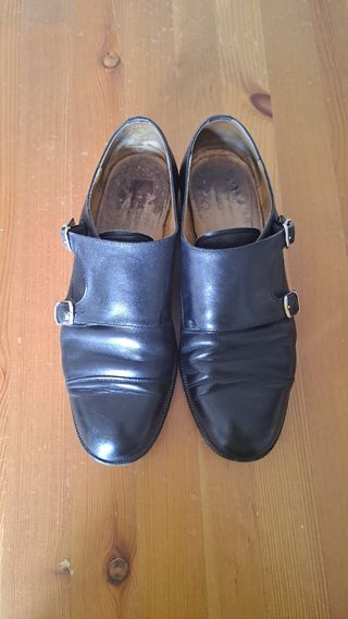 Zapatos vintage hebilla doble