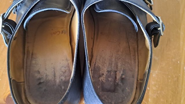 Zapatos vintage hebilla doble