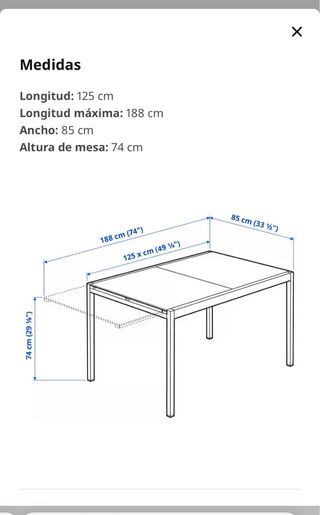 Mesa comedor cristal moderna - metal