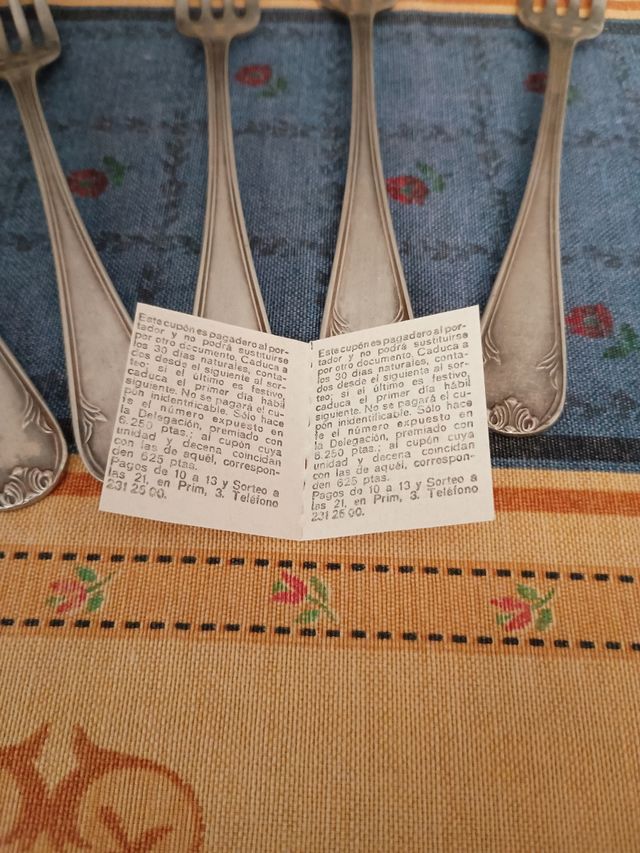 2 Billetes ONCE - Madrid 1983