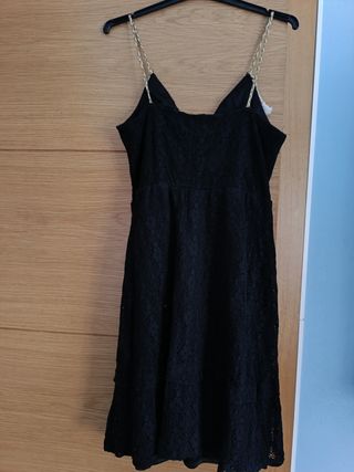 Vestido negro boho Hug&Clau