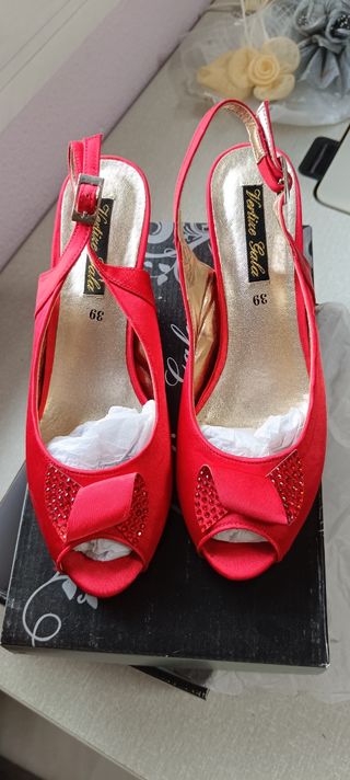 Zapatos rojos Vertize Gala - 39