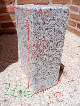 Bloque granito toledano