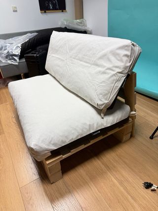 Sofas, bancos y mesas palets