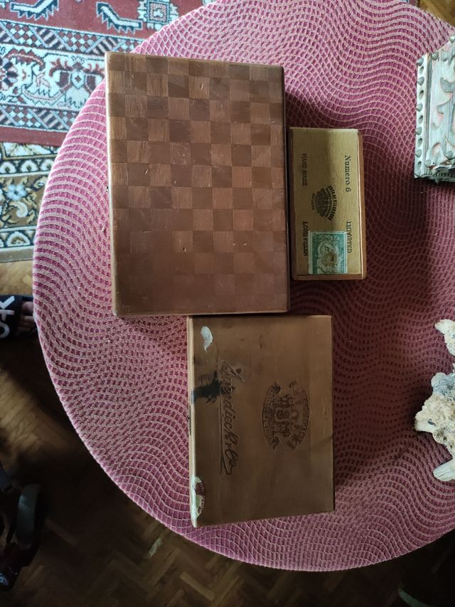 3 Cajas Puros Antiguas