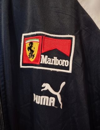 Giacca Ferrari Blu e Bianca