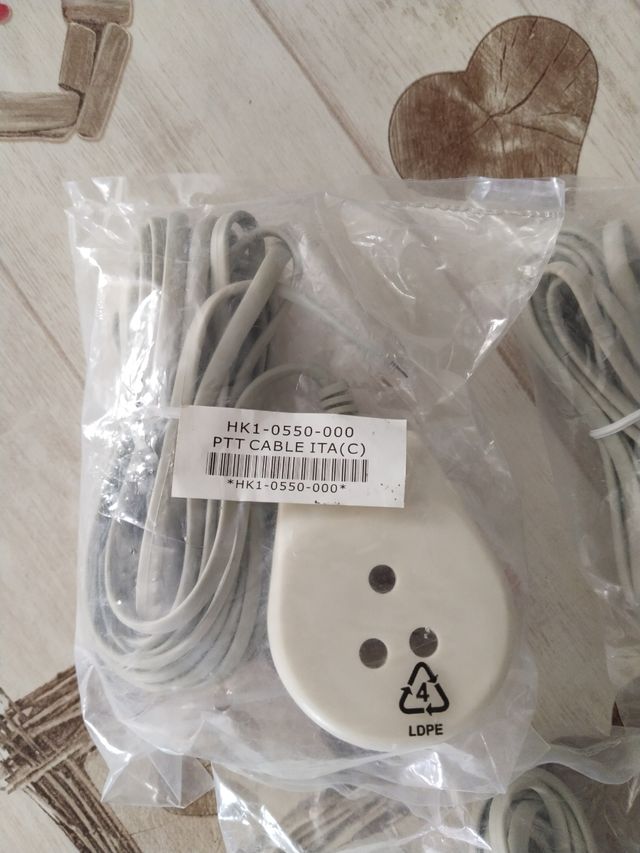 Cables PTT Fax - 3uds