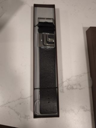 Pulsera Zeades negra y plata