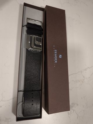 Pulsera Zeades negra y plata