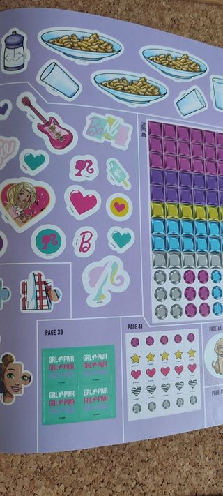 Barbie 2001 Sticker Fun Book