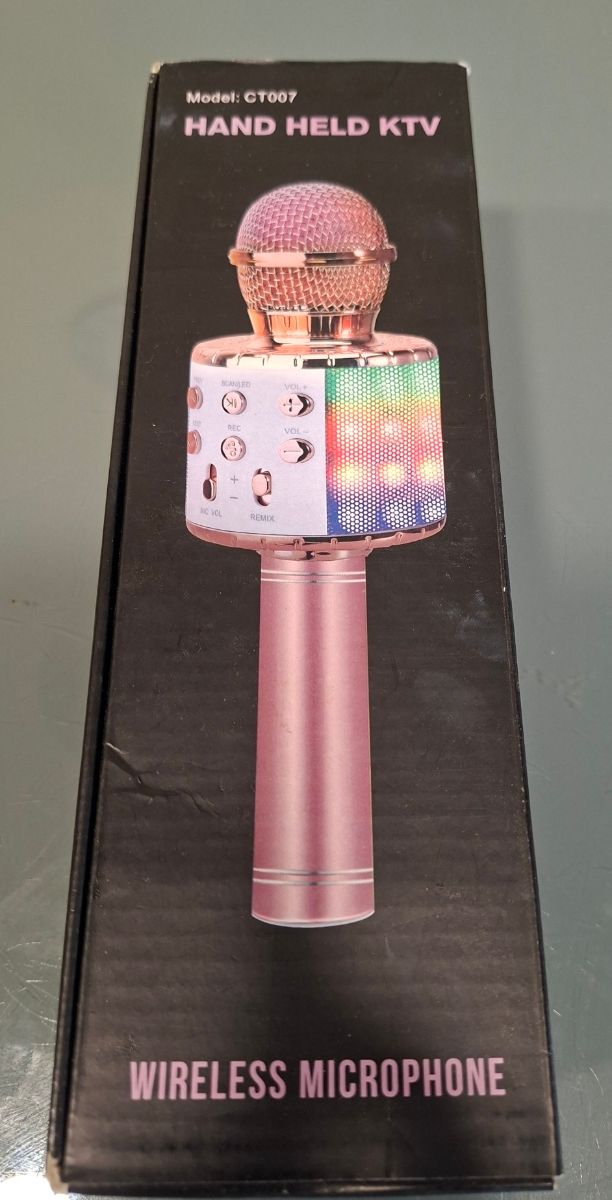 Micrófono Karaoke CT007 inalámbrico