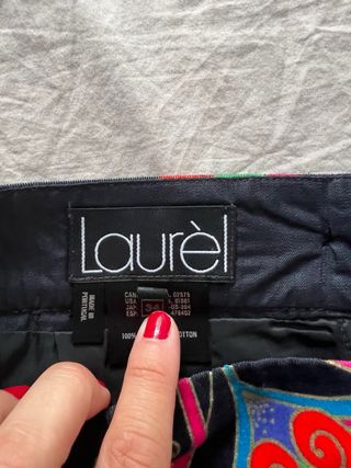 Mini Falda Laurèl Vintage Multicolor
