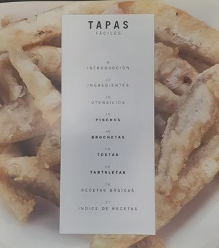 Libro recetas Tapas Fáciles