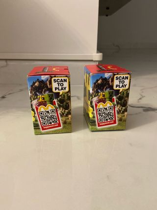 2 Giocattoli Minecraft McDonald's
