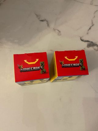 2 Giocattoli Minecraft McDonald's