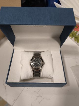 Reloj Racer -  Negro y Plata