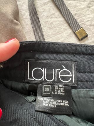 Mini falda Laurèl negra