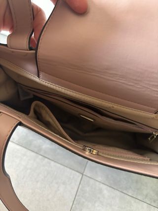 Bolso Tote Guess beige-naranja