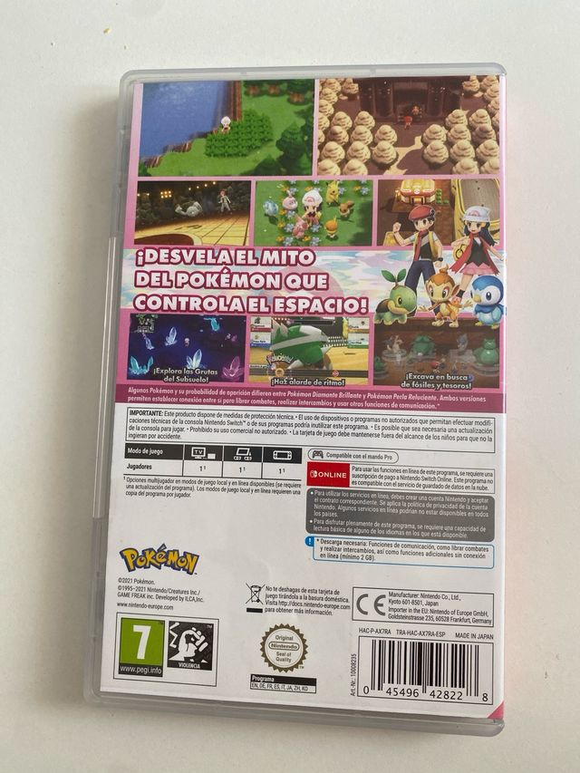 Pokémon Perla Reluciente - Nintendo Switch