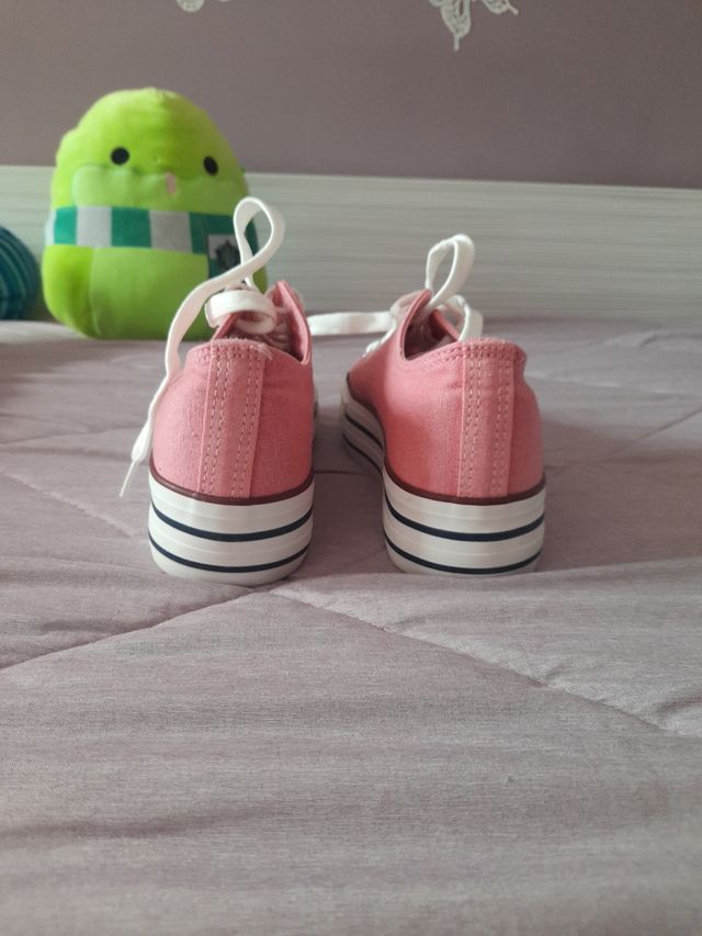 Zapatillas Refresh rosa plataforma