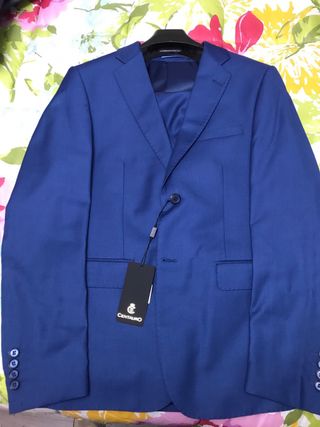 Traje Solera Azul - Talla L