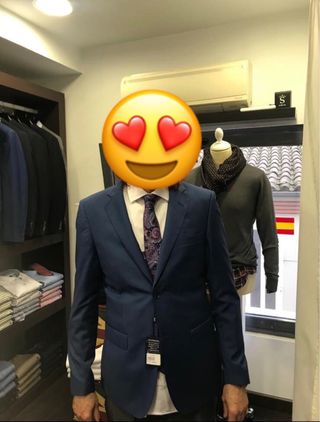 Traje Solera Azul - Talla L