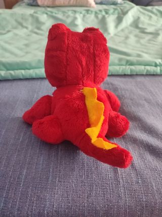 Drago rosso peluche