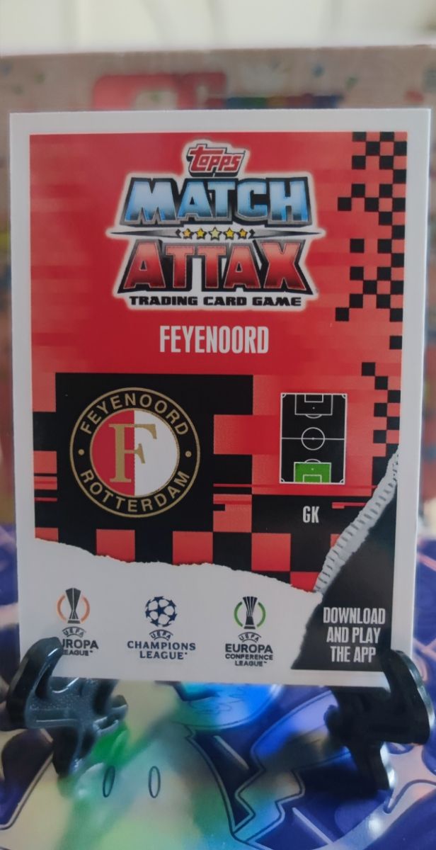 Carta Justin Bijlow Topps Match Attax