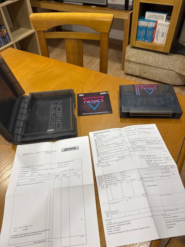 NeoSD Pro - Cartucho Flash Neo Geo AES.