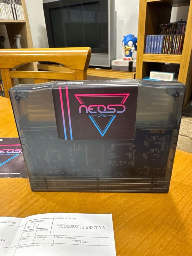 NeoSD Pro - Cartucho Flash Neo Geo AES.